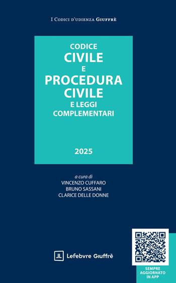 Codice civile e procedura civile e leggi complementari  - Libro Giuffrè 2025, Codici d'udienza | Libraccio.it