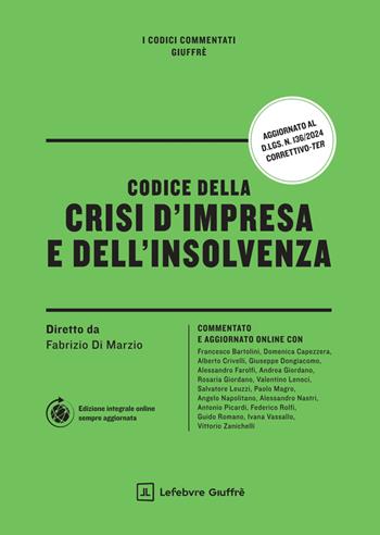 Codice della crisi d'impresa e dell'insolvenza. Con aggiornamento online  - Libro Giuffrè 2025, I codici commentati Giuffrè | Libraccio.it