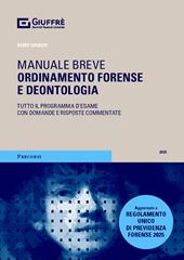 Ordinamento forense e deontologia