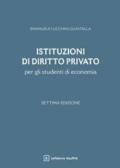 Istituzioni di diritto privato per gli studenti di economia