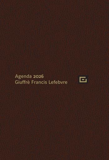 Agenda d'udienza 2026. Ediz. marrone  - Libro Giuffrè 2025 | Libraccio.it