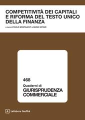 Competitività dei capitali e riforma del Testo unico della finanza