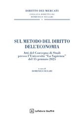 Sul metodo del diritto dell'economia