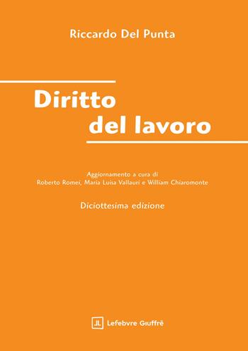Diritto del lavoro - Riccardo Del Punta - Libro Giuffrè 2026 | Libraccio.it