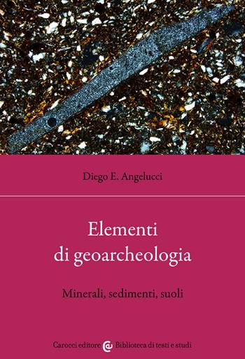 Elementi di geoarcheologia. Minerali, sedimenti, suoli - Diego Ercole Angelucci - Libro Carocci 2022, Biblioteca di testi e studi | Libraccio.it