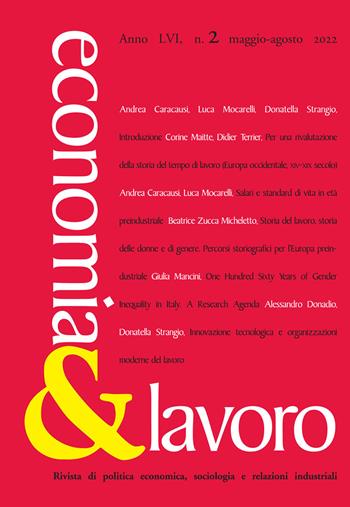 Economia & lavoro (2022). Vol. 2  - Libro Carocci 2023 | Libraccio.it