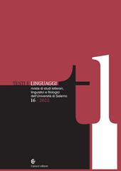 Testi e linguaggi (2022). Vol. 16