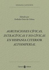 Agrupaciones civicas, intracívicas y no civicas en Hispania citerior altoimperial
