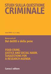 Studi sulla questione criminale (2023). Vol. 3