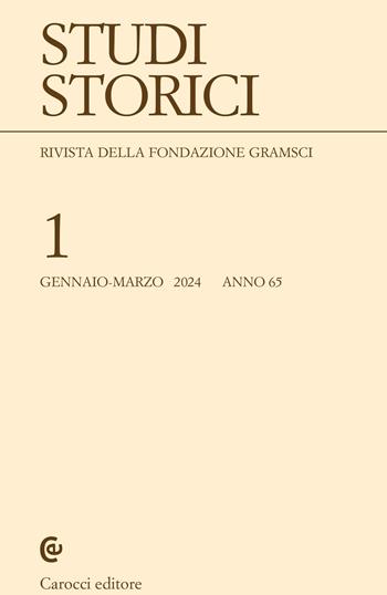 Studi storici (2024). Vol. 1  - Libro Carocci 2024 | Libraccio.it