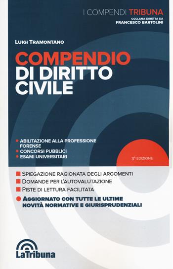 Compendio di diritto civile - Luigi Tramontano - Libro La Tribuna 2019, I compendi | Libraccio.it