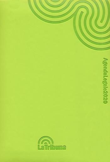 Agenda legale pocket 2020. Ediz. verde acido  - Libro La Tribuna 2019 | Libraccio.it