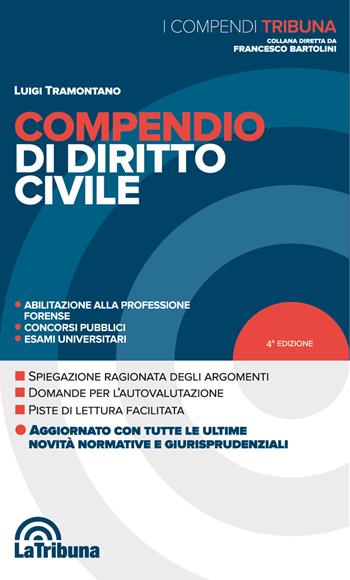 Compendio di diritto civile - Luigi Tramontano - Libro La Tribuna 2020, I compendi | Libraccio.it