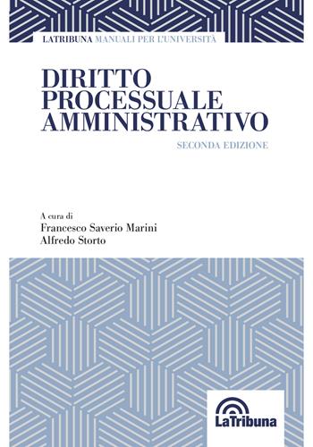 Diritto processuale amministrativo  - Libro La Tribuna 2020, Manuali per l'Università | Libraccio.it
