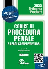 Codice di procedura penale e leggi complementari. Con Contenuto digitale per download: App Tribunacodici