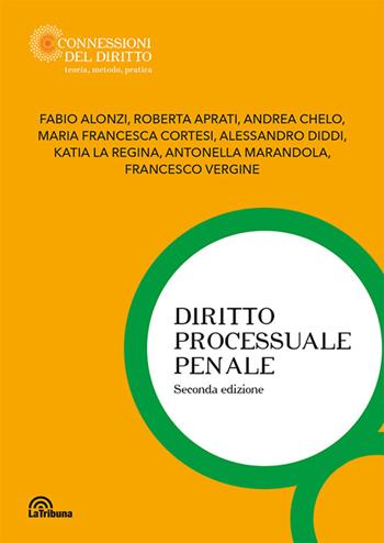 Diritto processuale penale  - Libro Casa Editrice La Tribuna 2026, Connessioni del diritto | Libraccio.it