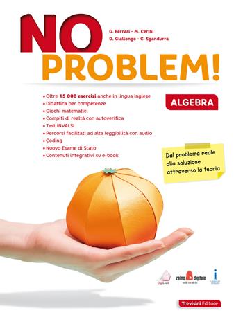 No problem! Algebra. Per la Scuola media. - Giuseppe Ferrari, Maria Angela Cerini, Donatella Giallongo - Libro Trevisini 2020 | Libraccio.it