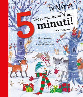Leggo una storia di Natale in... 5 minuti! Stampatello maiuscolo. Ediz. a colori - Alberto Galotta - Libro Emme Edizioni 2022, Tre passi | Libraccio.it