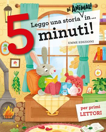 Leggo una storia di animali in… 5 minuti! Stampatello maiuscolo. Ediz. a colori  - Libro Emme Edizioni 2024, Tre passi | Libraccio.it