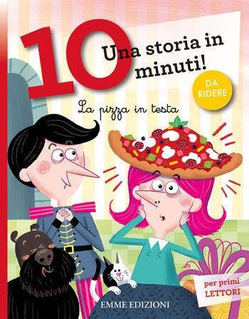 La pizza in testa. Corsivo. Ediz. a colori - Raffaella Bolaffio, Raffaella Bolaffio - Libro Emme Edizioni 2024, Tre passi | Libraccio.it