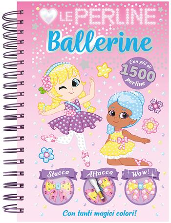 Amo le perline. Ballerine. Ediz. a colori. Con 1500 perline  - Libro Emme Edizioni 2025, A pagine aperte | Libraccio.it