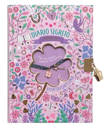 Diario segreto. Gioiello. Ediz. a colori. Con 1 ciondolo, 1 lucchetto, 1 chiave  - Libro Emme Edizioni 2025, A pagine aperte | Libraccio.it