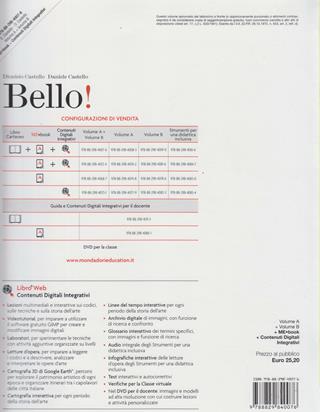 Bello! Vol. A-B-Album-Laboratorio delle competenze. Con e-book. Con espansione online - Dionisio Castello, Daniele Castello - Libro Minerva Scuola 2014 | Libraccio.it