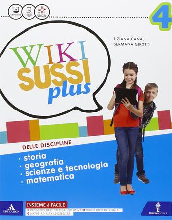 Wikisussi plus. Sussidiario unico. Quaderno antropologico-Quaderno scientifico-Atlante antropologico. Per la Scuola elementare. Vol. 1 - Germana Girotti, Tiziana Canali - Libro Minerva Scuola 2016 | Libraccio.it