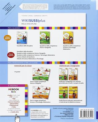 Wikisussi plus. Sussidiario unico. Quaderno antropologico- Quaderno scientifico. Per la Scuola elementare. Vol. 2 - Germana Girotti, Tiziana Canali - Libro Minerva Scuola 2016 | Libraccio.it