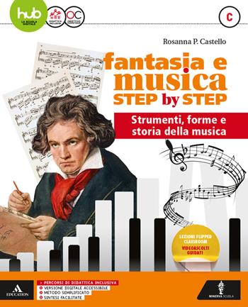 Fantasia e musica step by step. Per la Scuola media. Con DVD-ROM. Vol. C: Metodo - Rosanna Castello - Libro Minerva Scuola 2017 | Libraccio.it
