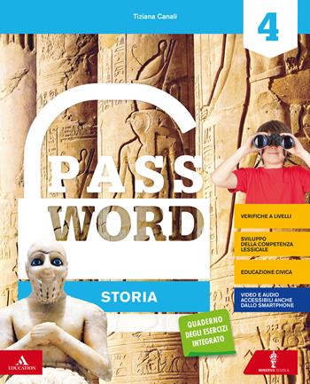 Password. Vol. antropologico. Per la 4ª classe elementare. Con e-book. Con espansione online - Germana Girotti, Tiziana Canali, Donatella Merlo - Libro Minerva Scuola 2020 | Libraccio.it