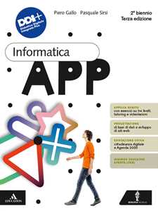 Image of Informatica App. Per il 2° biennio delle Scuole superiori. Con e-...