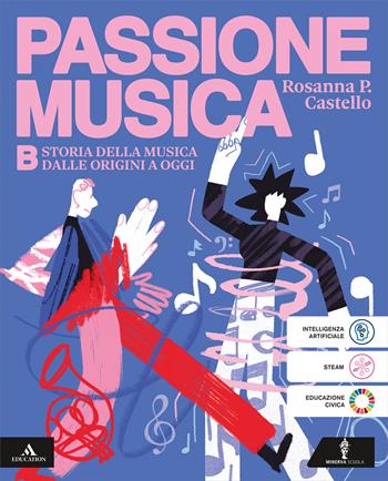 Passione musica. Per la Scuola media. Vol. b: Storia della musica dalle origini a oggi - Rosanna Castello - Libro Minerva Scuola 2025 | Libraccio.it