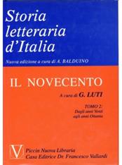 Storia letteraria d'Italia. Vol. 11\2: Il Novecento. Dal primo dopoguerra ai giorni nostri. - Giorgio Luti - Libro Piccin-Nuova Libraria 1993 | Libraccio.it