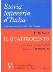 Storia letteraria d'Italia. Vol. 6: Il Quattrocento. - Vittorio Rossi - Libro Piccin-Nuova Libraria 1992 | Libraccio.it