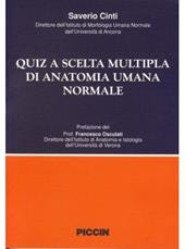 Quiz a scelta multipla di anatomia umana normale