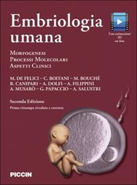 Embriologia umana. Morfogenesi, processi molecolari, aspetti clinici - Massimo De Felici - Libro Piccin-Nuova Libraria 2013 | Libraccio.it