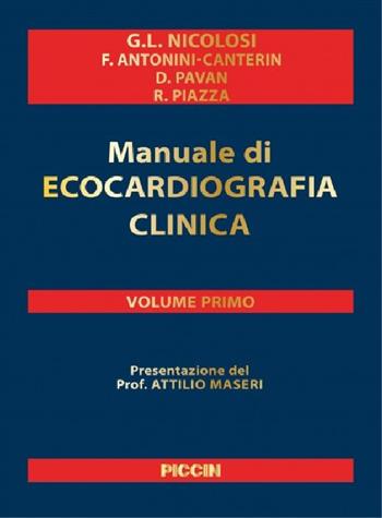 Manuale di ecocardiografia clinica - Eugenia Nicolosi - Libro Piccin-Nuova Libraria 2015 | Libraccio.it