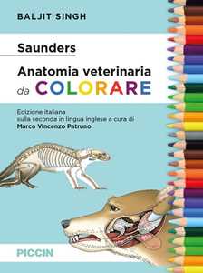Image of Saunders. Anatomia veterinaria da colorare