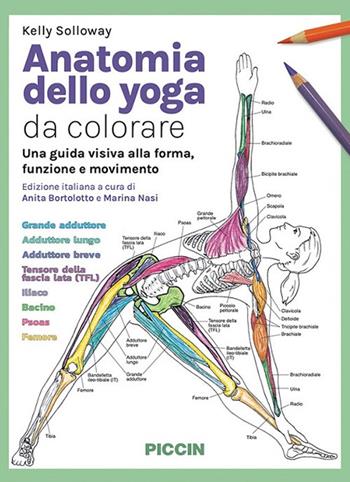 Anatomia dello yoga da colorare. Una guida visiva alla forma, funzione e movimento - Kelly Solloway - Libro Piccin-Nuova Libraria 2022 | Libraccio.it