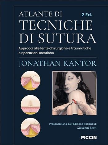 Atlante di tecniche di sutura. Approcci alle ferite chirurgiche e traumatiche e riparazioni estetiche - Jonathan Kantor - Libro Piccin-Nuova Libraria 2024 | Libraccio.it