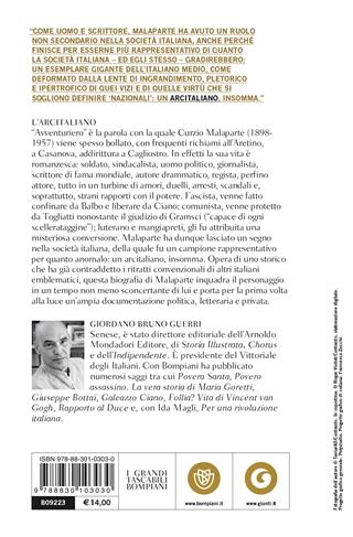 L'arcitaliano. Vita di Curzio Malaparte - Giordano Bruno Guerri - Libro Bompiani 2021, Tascabili. Saggi | Libraccio.it