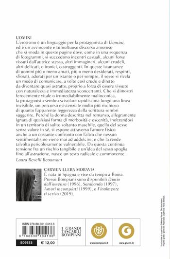 Uomini - Carmen Llera Moravia - Libro Bompiani 2024, Tascabili narrativa | Libraccio.it