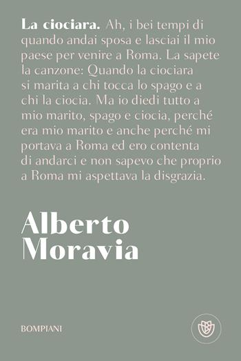 La ciociara - Alberto Moravia - Libro Bompiani 2025, Tascabili narrativa | Libraccio.it