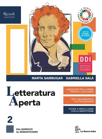 Letteratura aperta. Con Contenuti di base e Alimentazione e ospitalità. Per le Scuole superiori. Vol. 2 - Marta Sambugar, Gabriella Salà - Libro La Nuova Italia Editrice 2020 | Libraccio.it