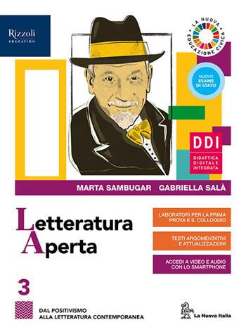 Letteratura aperta. Con Contenuti di base, Laboratorio di metodo per il quinto anno e Alimentazione e ospitalità. Con e-book. Con espansione online. Vol. 3 - Marta Sambugar, Gabriella Salà - Libro La Nuova Italia Editrice 2020 | Libraccio.it