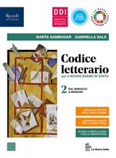 Codice letterario per il nuovo esame di Stato. Con Giacomo Leopardi e Laboratorio di metodo per il terzo e quarto anno. Con e-book. Con espansione online. Vol. 2