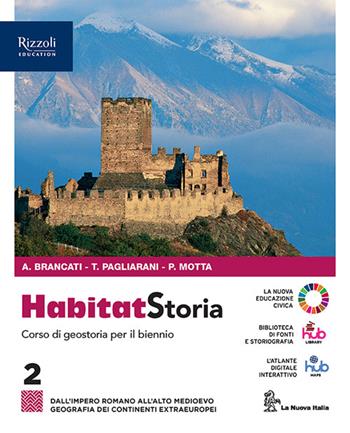 Habitat storia. Con e-book. Con espansione online. Vol. 2 - Antonio Brancati, Trebi Pagliarani, Patrizia Motta - Libro La Nuova Italia Editrice 2023 | Libraccio.it