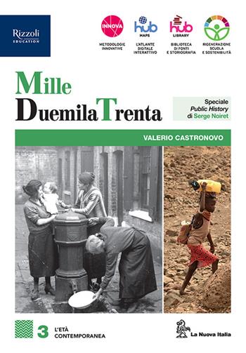 MilleDuemilaTrenta. Vol. 3 - Valerio Castronovo - Libro La Nuova Italia Editrice 2023 | Libraccio.it