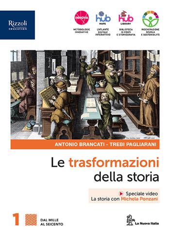 Le trasformazioni della storia. Con Connessioni con la storia, Nuovo cittadine e cittadini oggi. Per le Scuole superiori. Vol. 1 - Antonio Brancati, Trebi Pagliarani - Libro La Nuova Italia Editrice 2023 | Libraccio.it